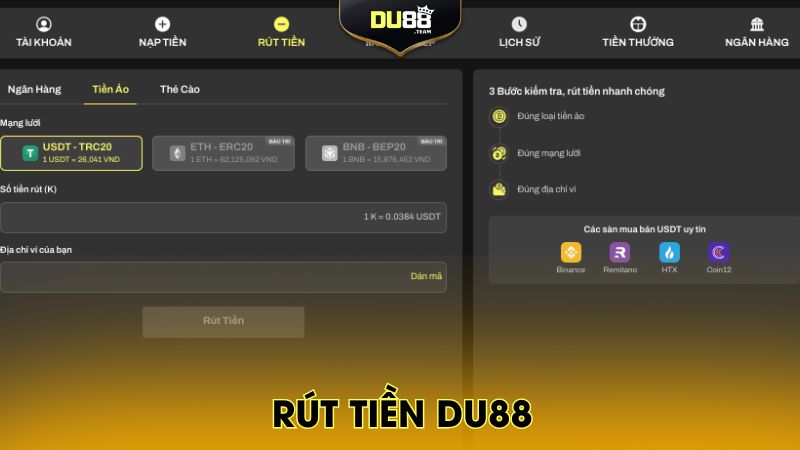 rút tiền du88