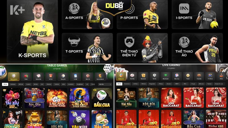 Hệ thống sản phẩm, dịch vụ tại nhà cái vô cùng phong phú