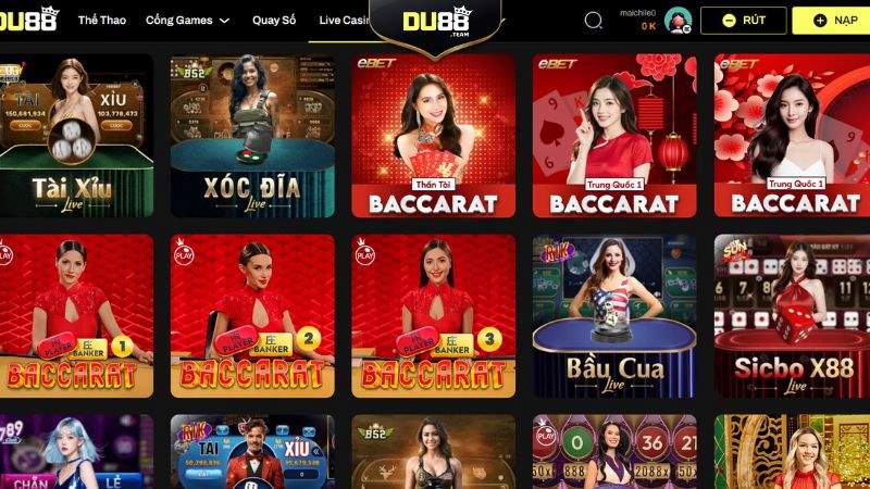 Lựa chọn game casino yêu thích và bắt đầu trải nghiệm